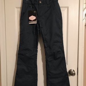 Bonfire Womens XS Snowboarding Bibs Denim Blue